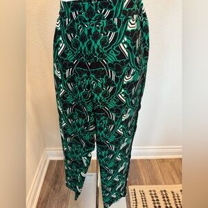 J. Crew Women’s Stretch Floral Print Pants - Size 8